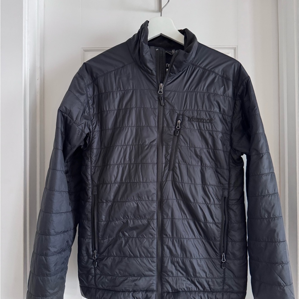 Marmot Men's Charcoal Puffer Jacket